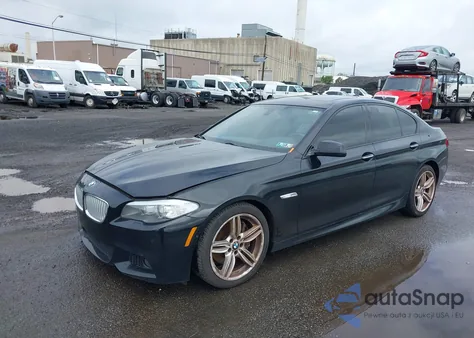 2013 BMW 550 Xi from USA, damaged, VIN WBAFU9C51DDY72239